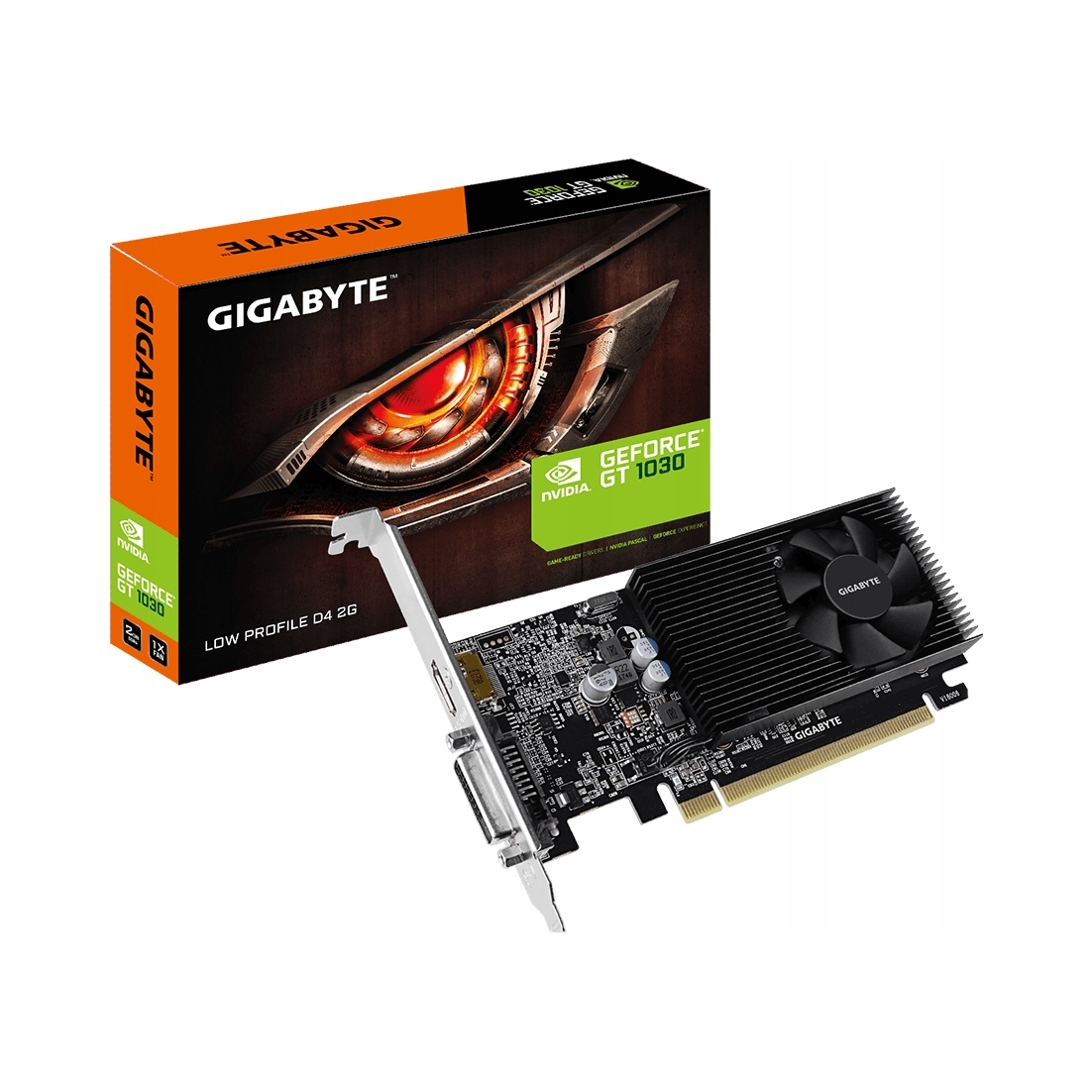 GeForce GT 1030 Low Profile D4 2GB DDR4 – Wydajność w kompaktowej formie
