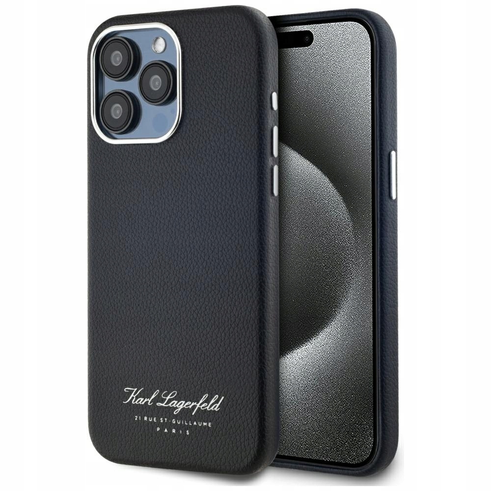 Etui Karl Lagerfeld hotel RSG do iPhone 15 Pro – Elegancja i ochrona w jednym