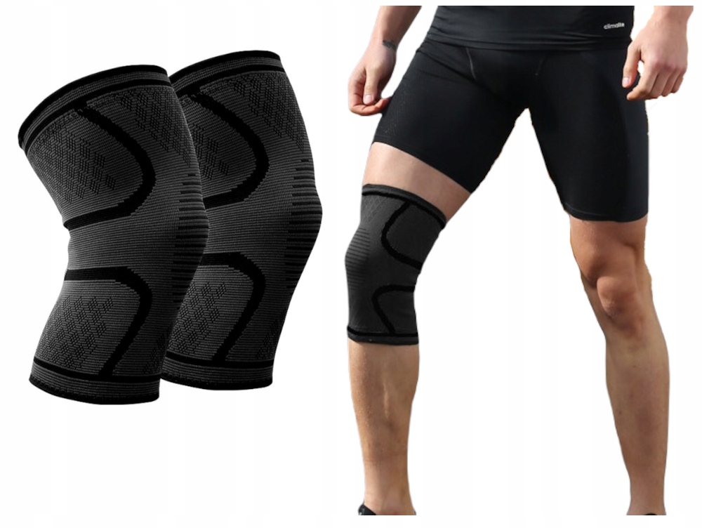 AOLIKES 2x Elastyczny Stabilizator Kolana – Idealne wsparcie dla aktywnych