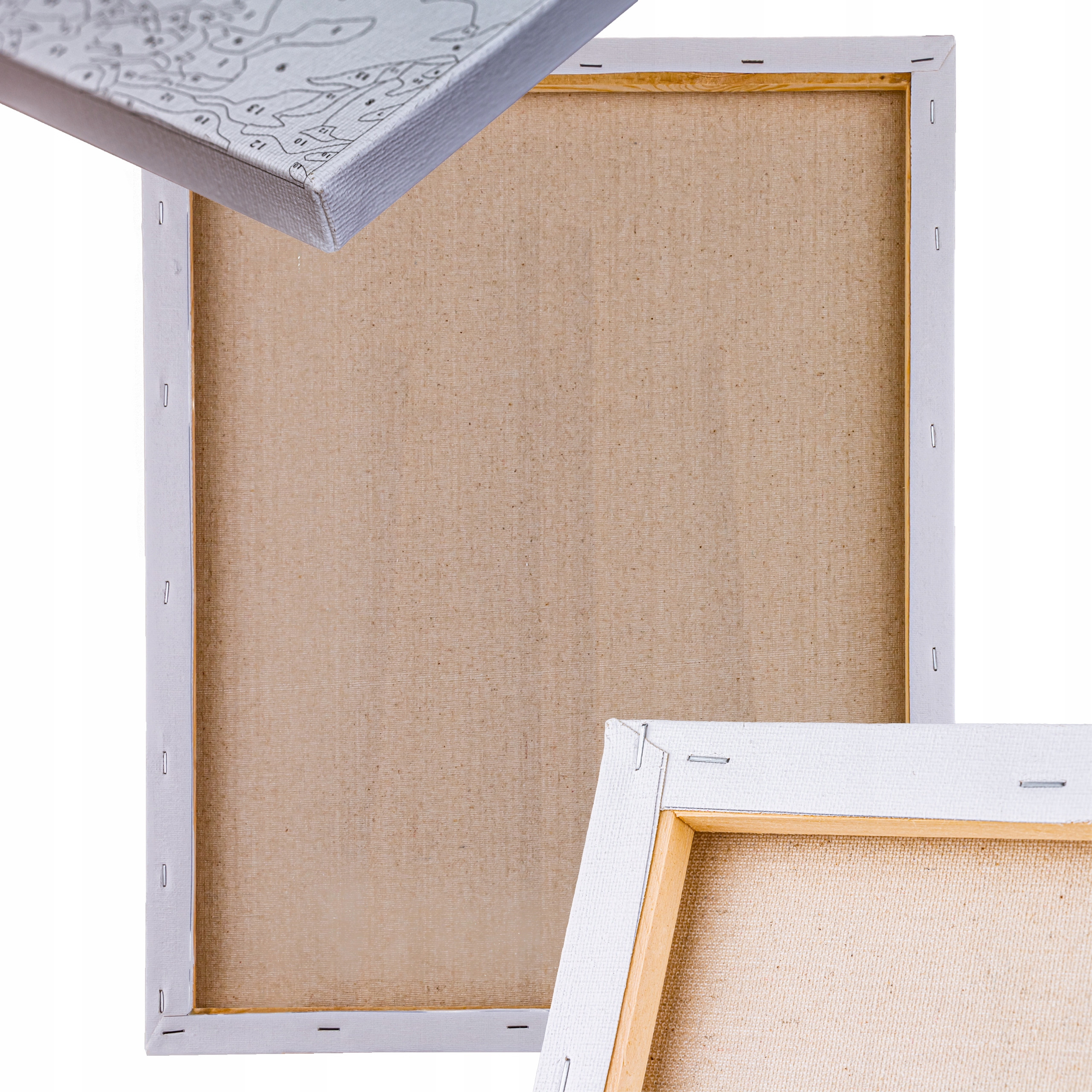 Obraz Malowanie po Numerach Rama 45x45cm Spacer w Deszczu – Twój kreatywny relaks