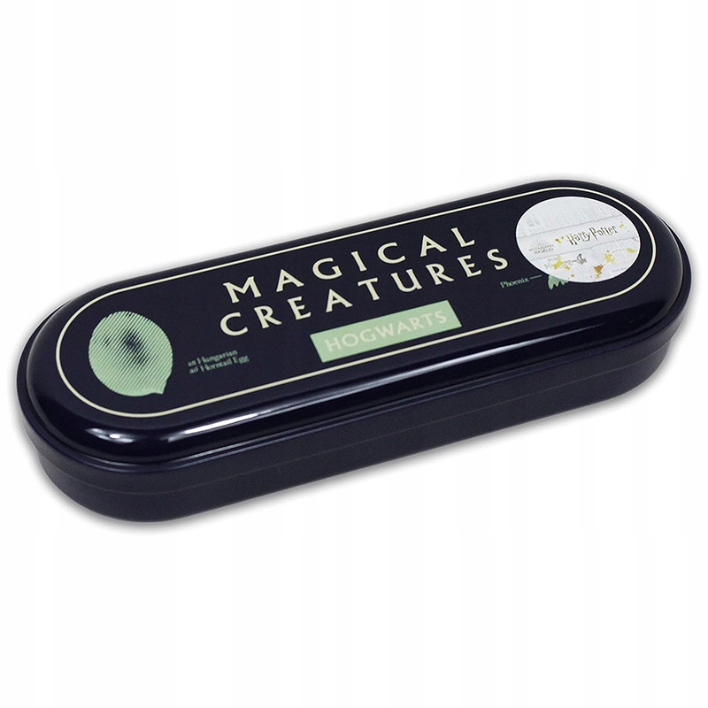 Kolorowa grafika inspirowana Magicznymi Stworzeniami z Hogwartu