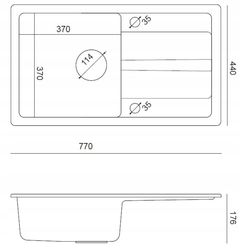 Wysokiej jakości zlewozmywak granitowy – trwałość i elegancja