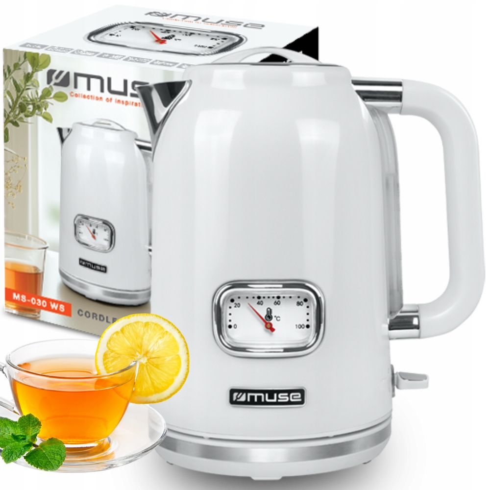 Czajnik bezprzewodowy MS-030WS – Elegancja i funkcjonalność w Twojej kuchni