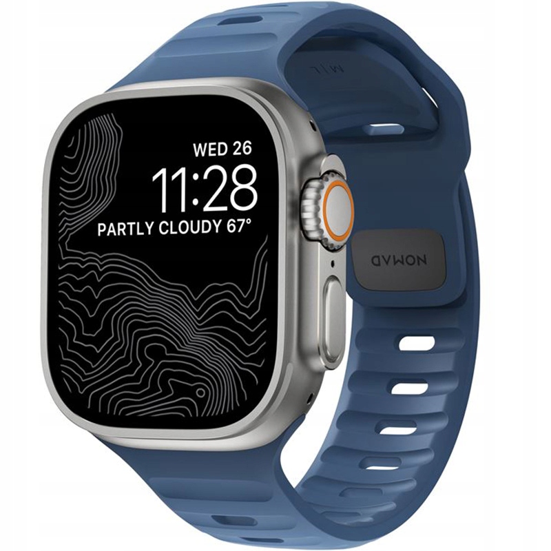 Pasek Nomad Sport Strap M/L, granatowy - idealny do Apple Watch