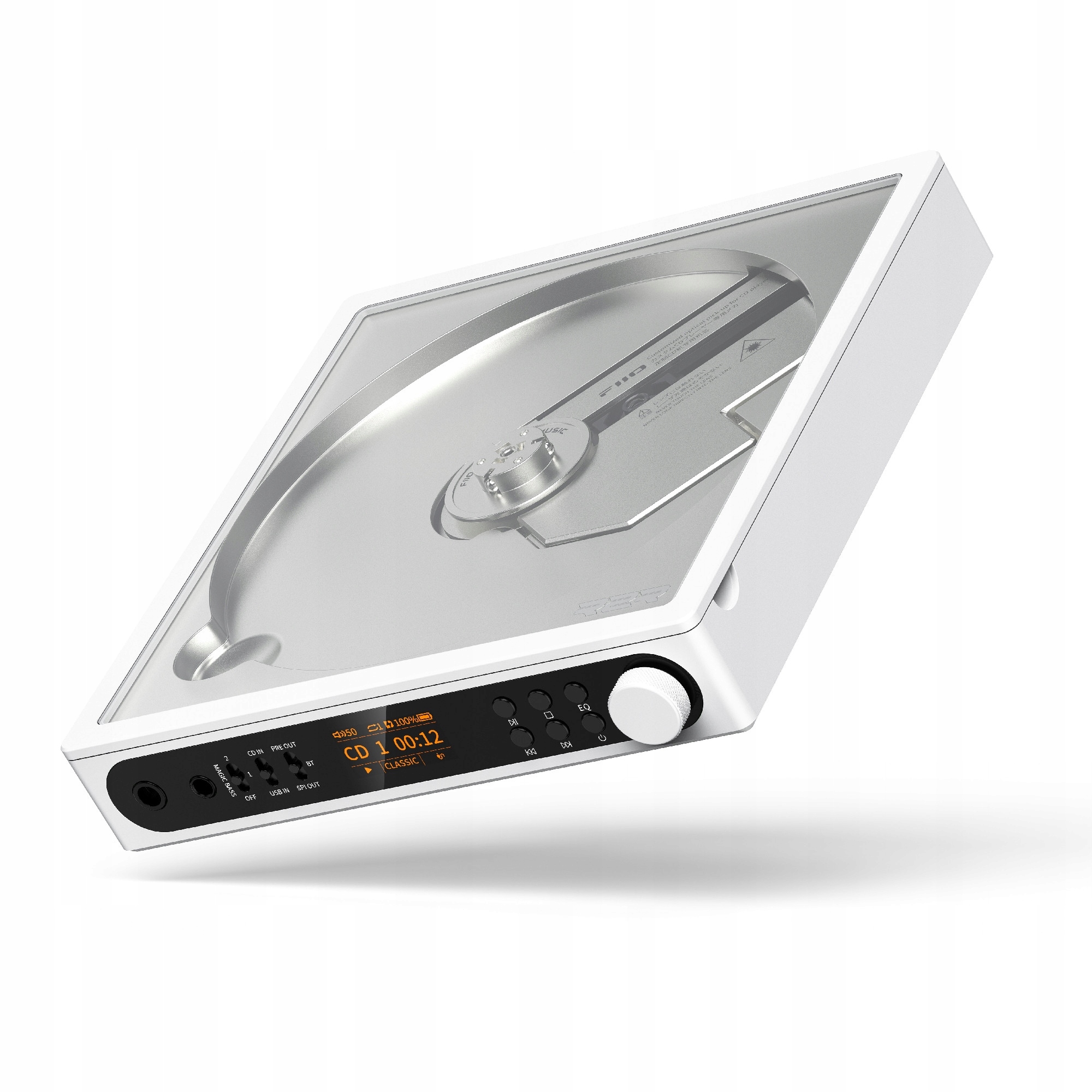 Wysokiej jakości dźwięk dzięki 24-bitowemu DAC R2R