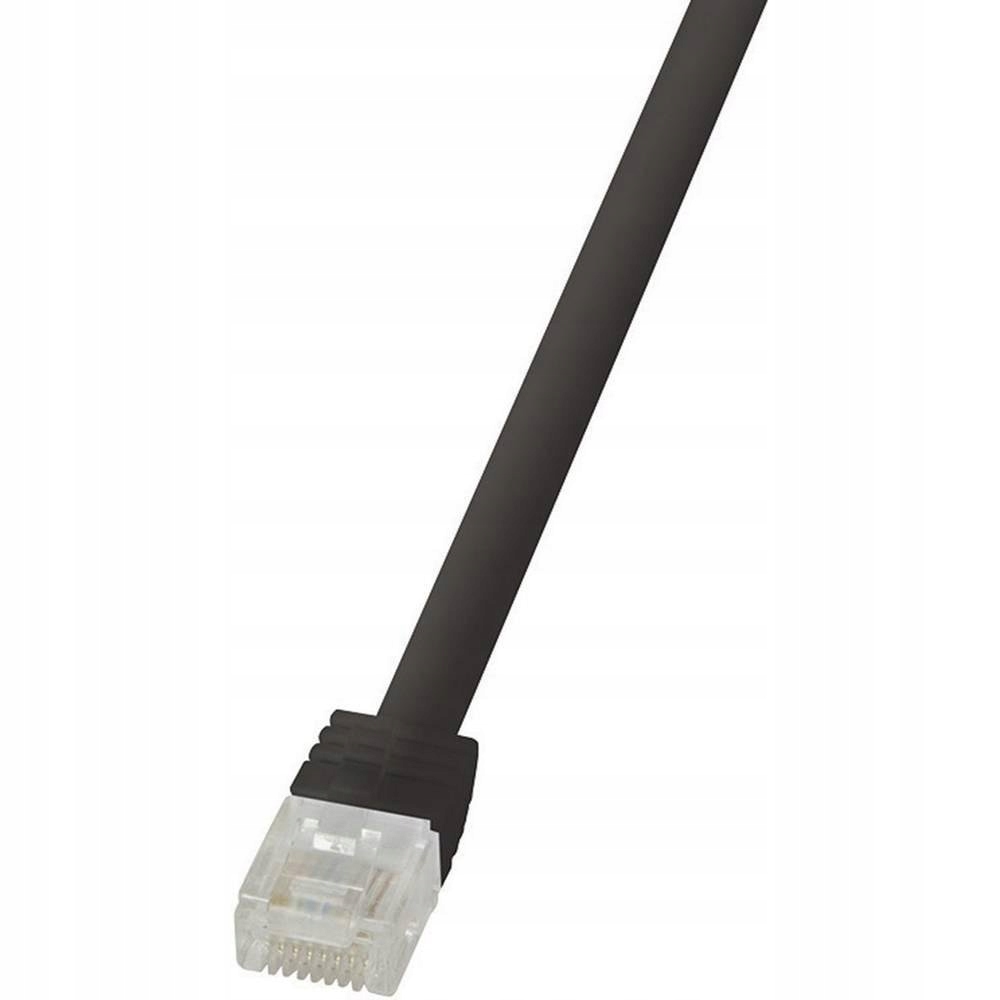 Patchcord U/UTP Cat6 1m czarny – Idealne rozwiązanie dla Twojej sieci
