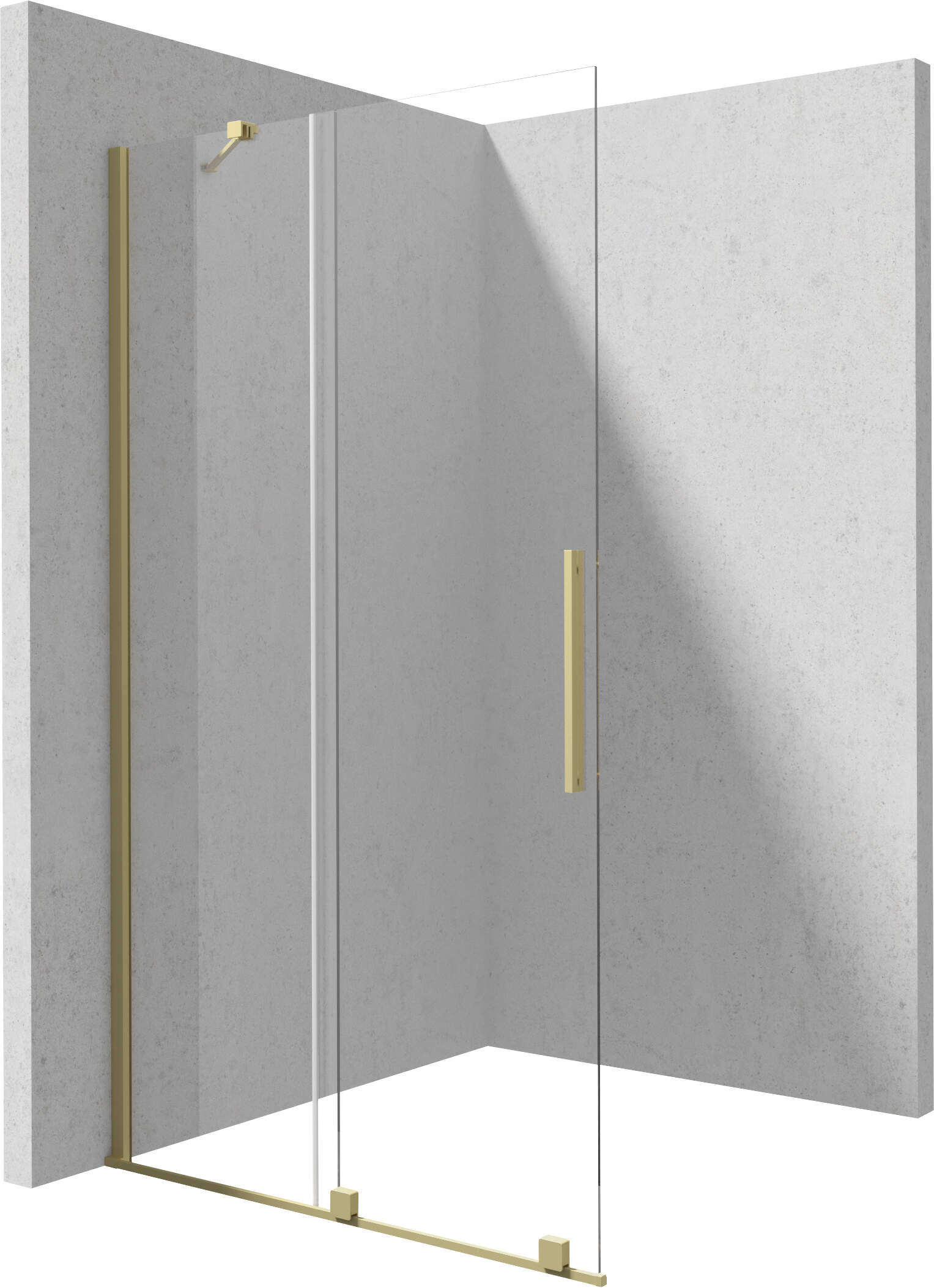 Prysznicowa ścianka walk-in 90 cm przesuwna – Nowoczesne rozwiązanie do każdej łazienki