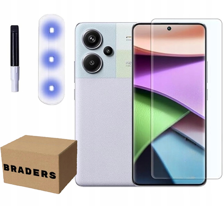 Szkło hartowane UV Xiaomi Redmi Note 13 Pro Plus Full Glue Braders – Doskonała ochrona dla Twojego smartfona