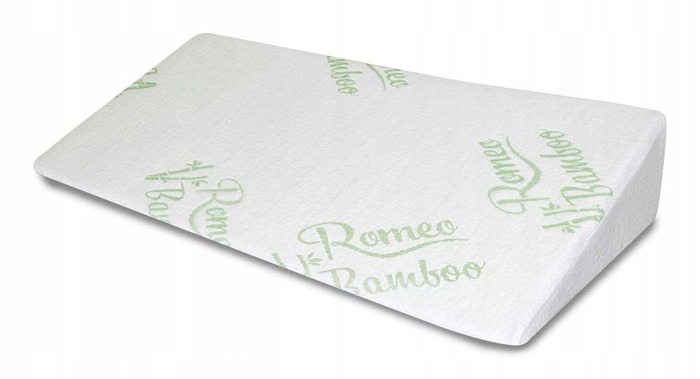 Poszewka na podgłówek klinowy Memory Bamboo 40x80 cm – Komfortowy sen dla każdego