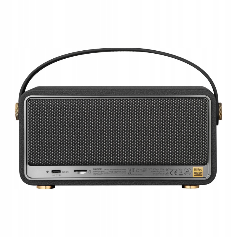 Wiele opcji wejścia – USB-C i microSD dla wygodnego odtwarzania