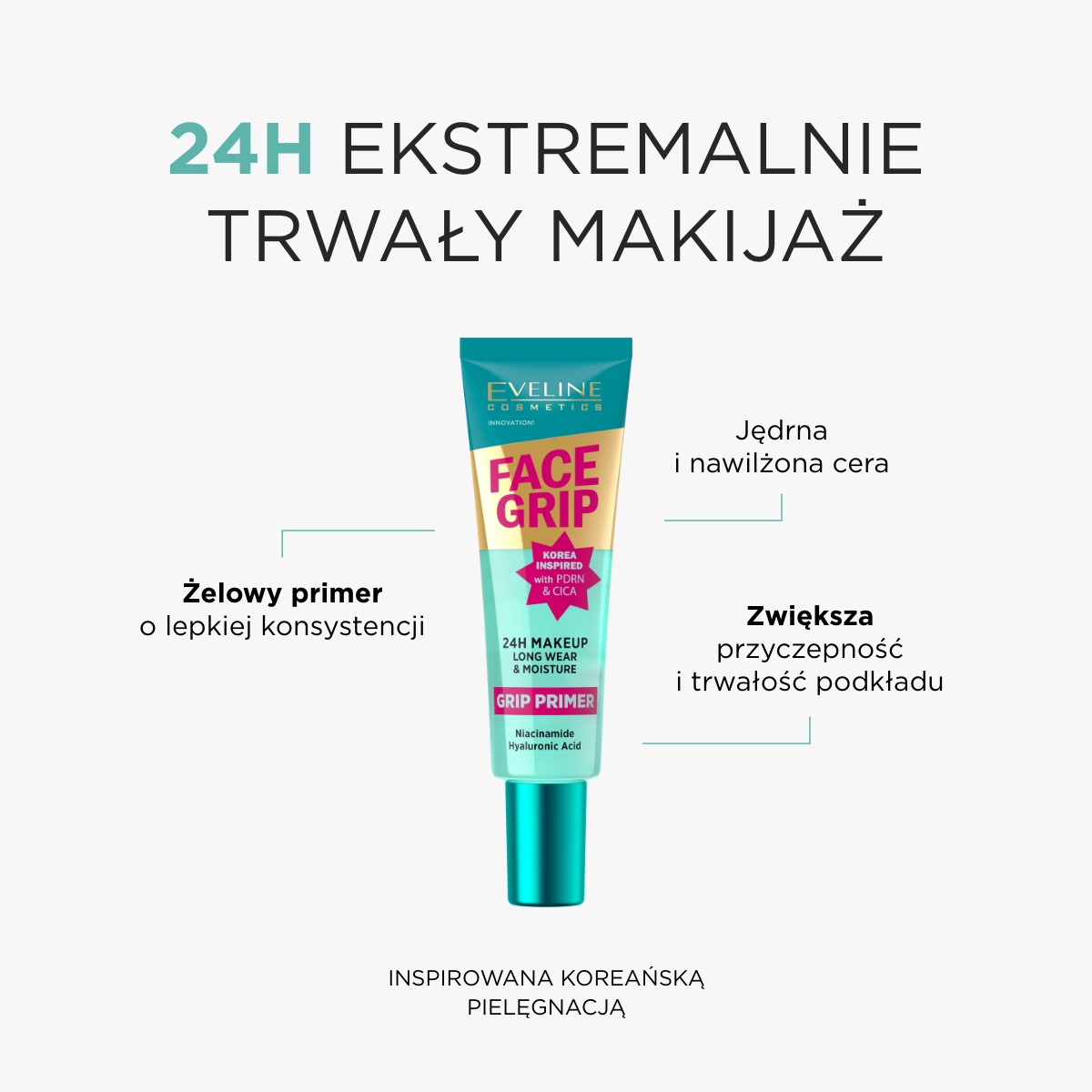 Przedłużenie trwałości makijażu do 24 godzin