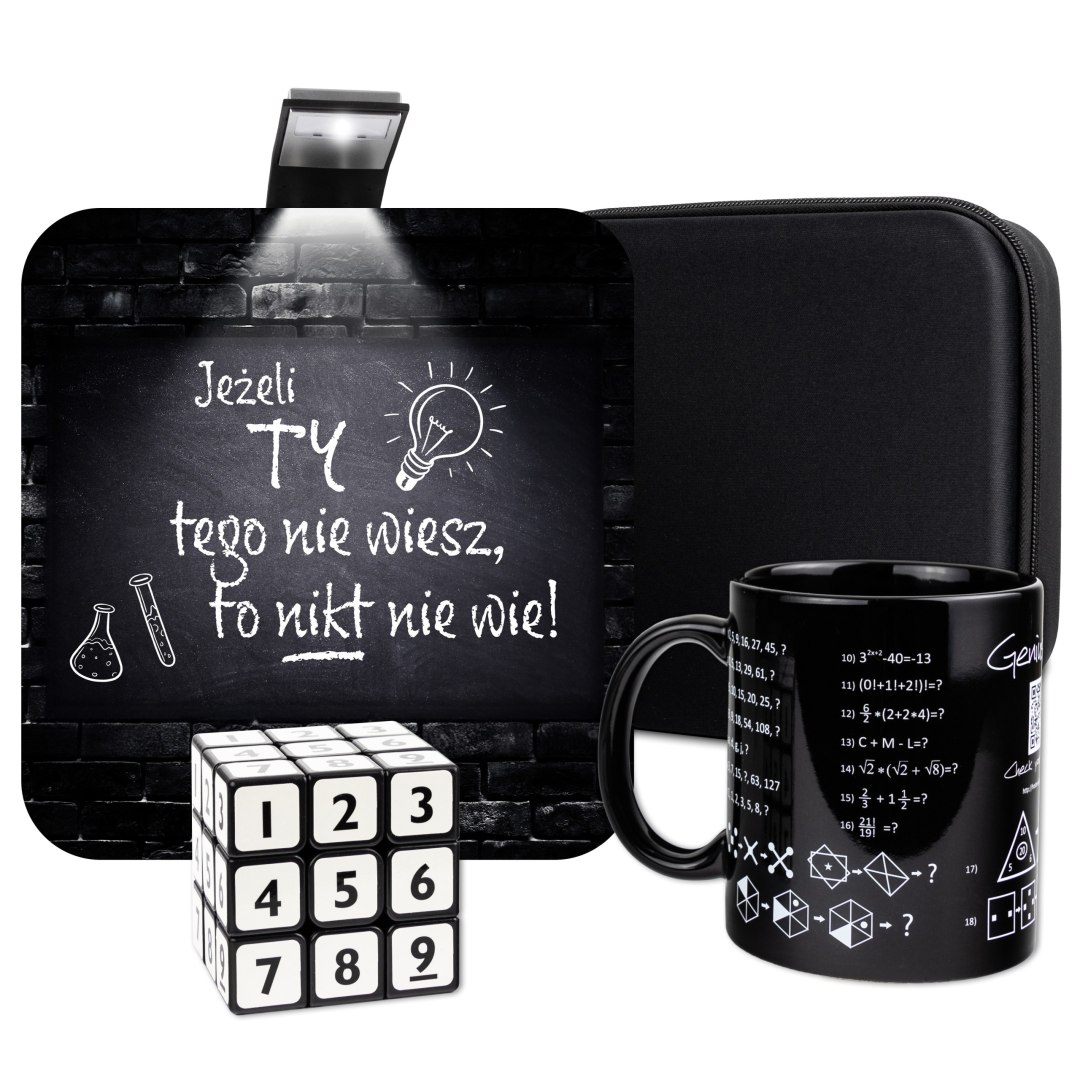 Zestaw Prezentowy dla Geniusza – Idealny upominek dla miłośników zagadek