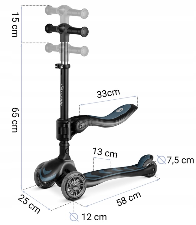 Antypoślizgowy podest i skuteczny hamulec nożny