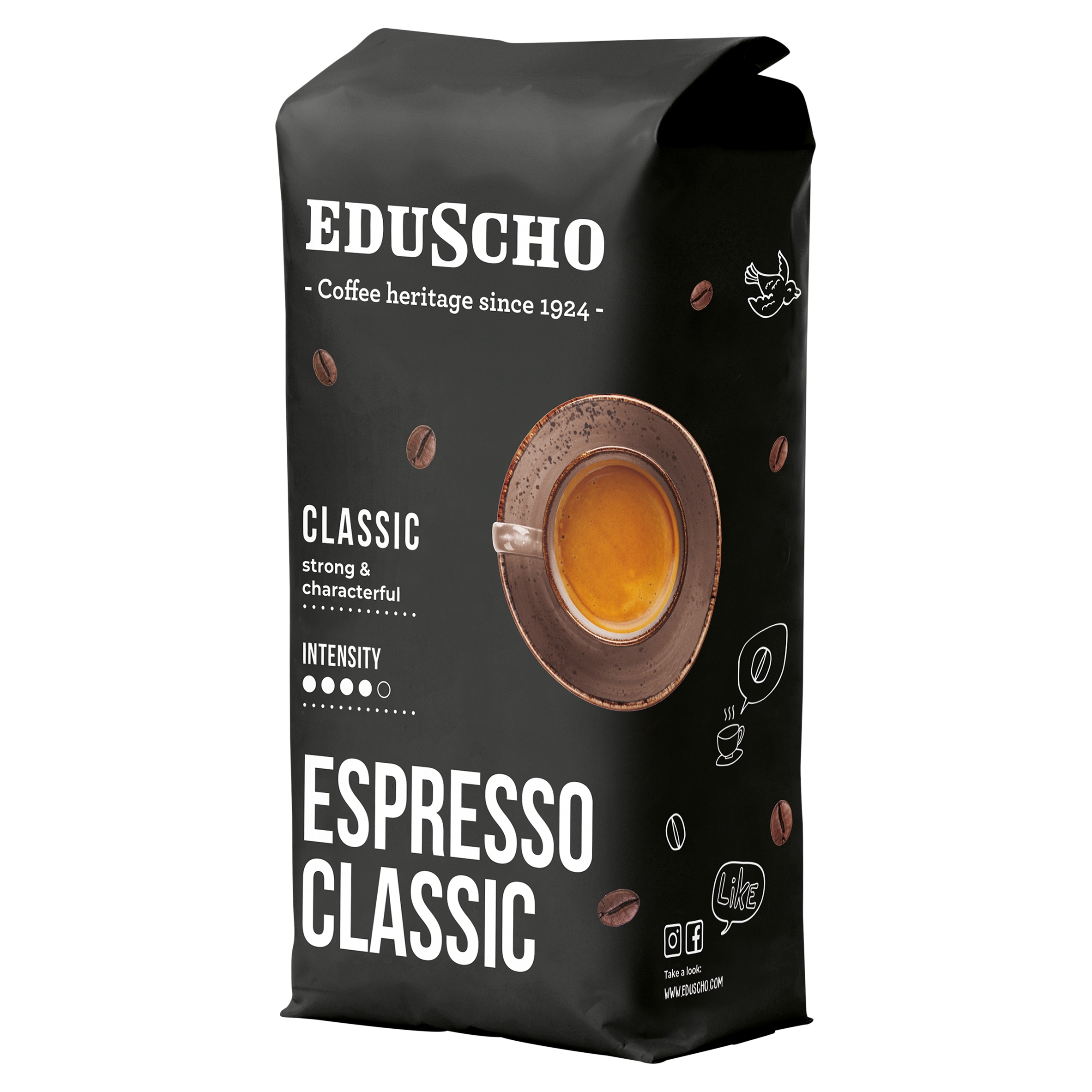 Intensywny smak i aromat – Cechy Eduscho Espresso Classic