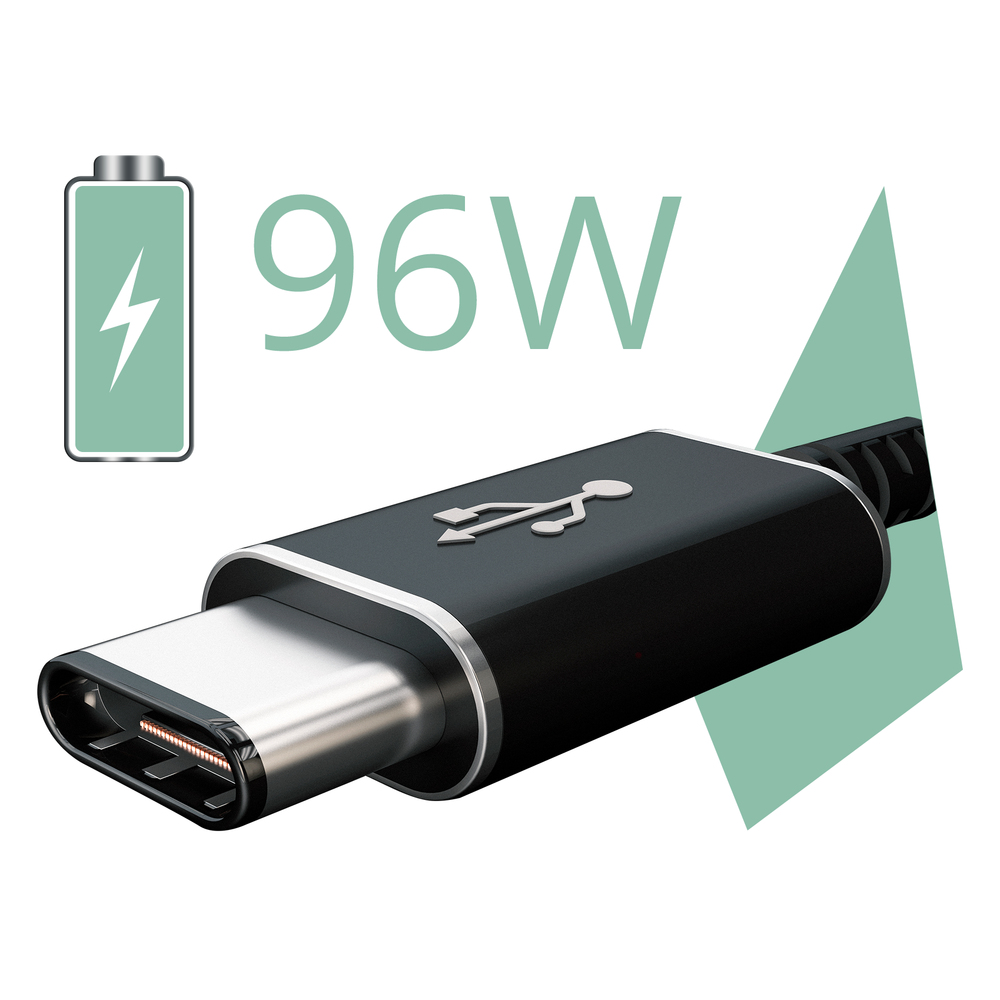 Zintegrowane złącze USB-C z Power Delivery 96W