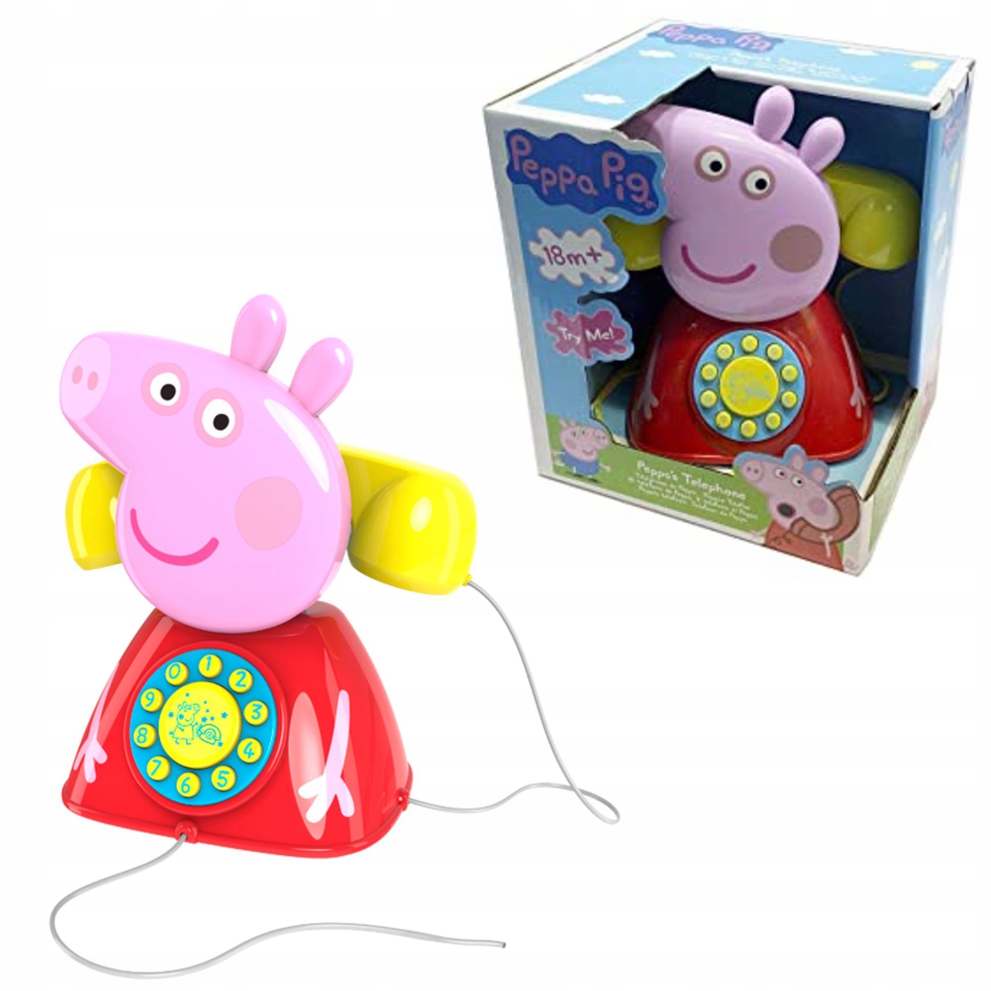 Świnka Peppa PEPPA PIG – Interaktywny telefon dla dzieci