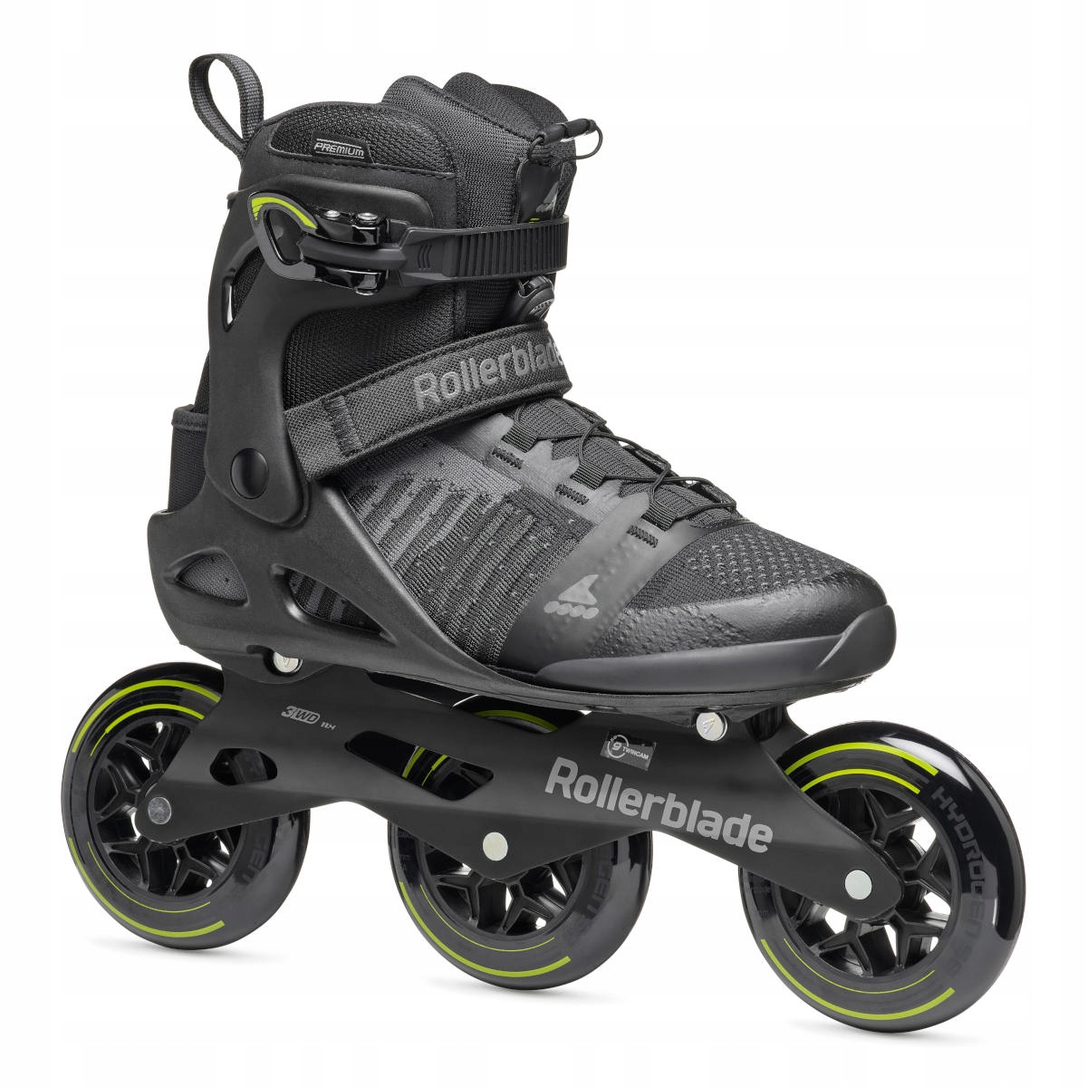 Rolki Rollerblade Macroblade 110 3WD Black Lime – Idealne dla zaawansowanych rolkarzy