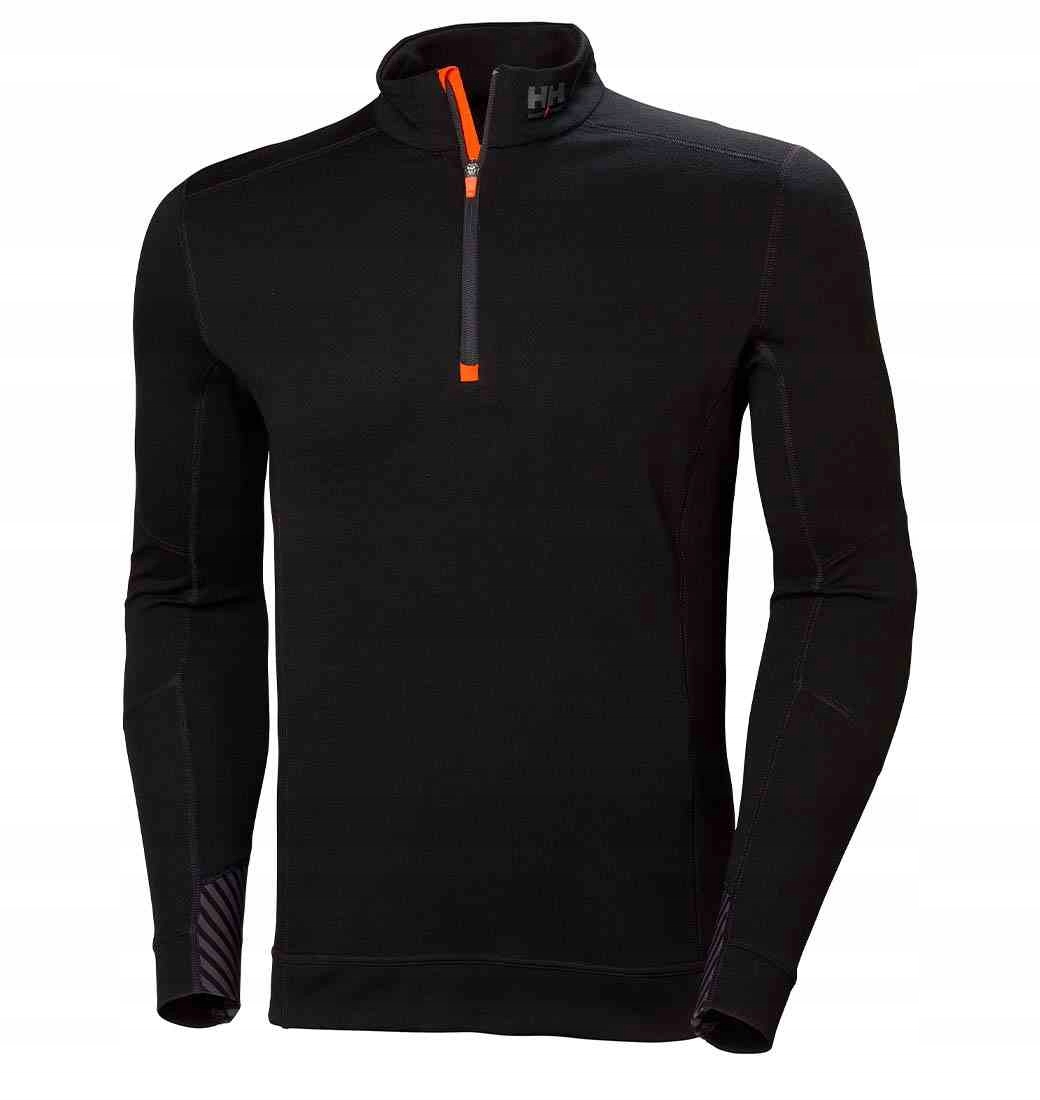 Helly Hansen Koszulka termo Helly Hansen Lifa Merino Zip Black – Idealna odzież na chłodne dni