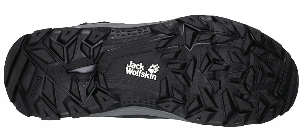 Przyczepna podeszwa z samooczyszczającym bieżnikiem