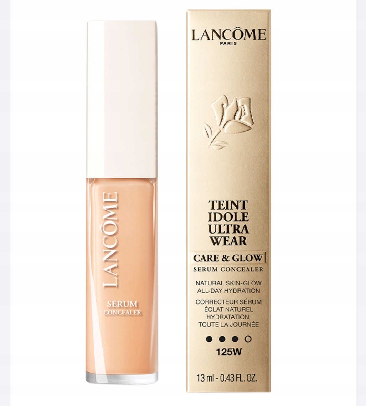 Teint Idole Ultra Wear Care & Glow – Rozświetlający korektor w płynie 125W 13ml