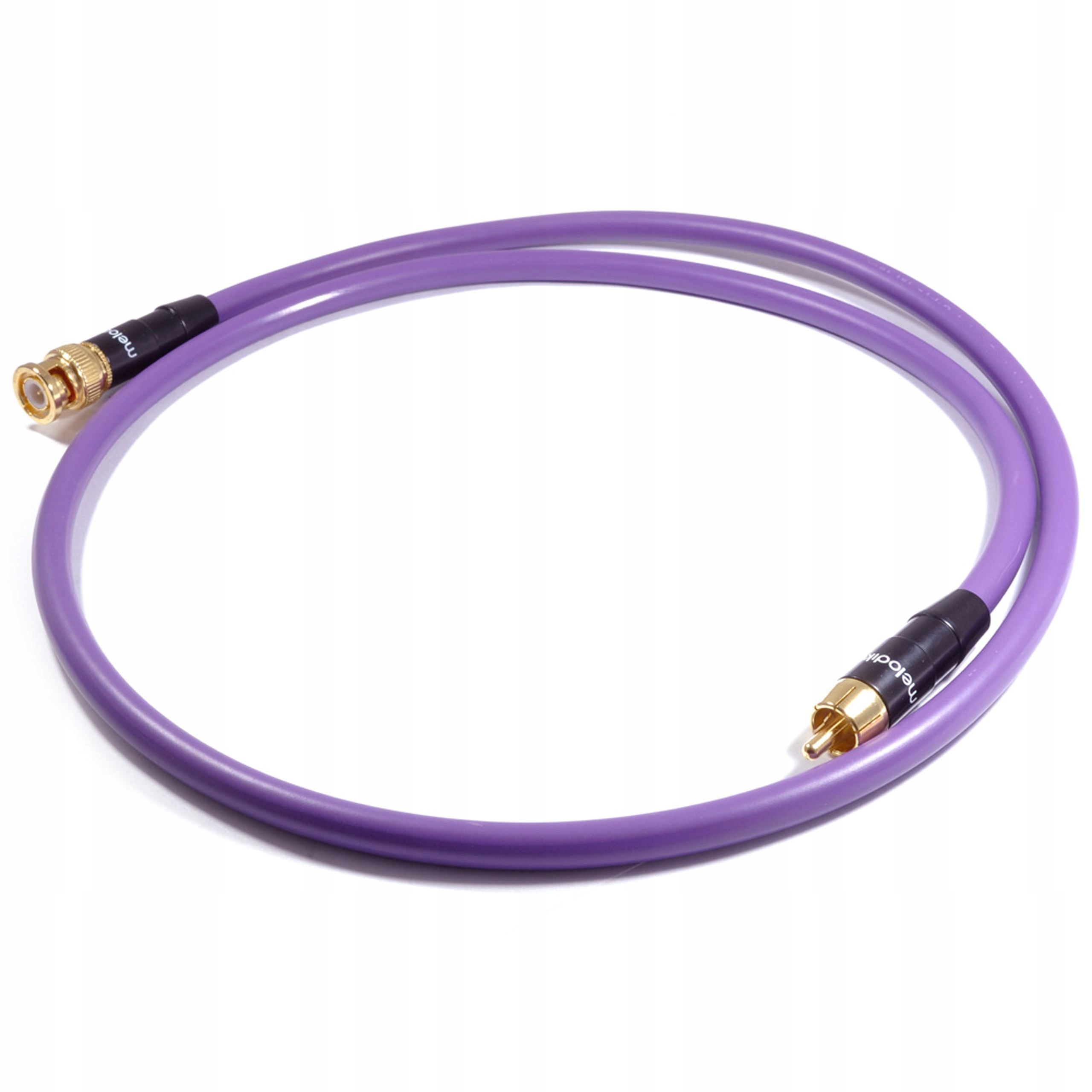 Kabel RCA - BNC Melodika MDBNR200 – Idealne połączenie dla audiofilów