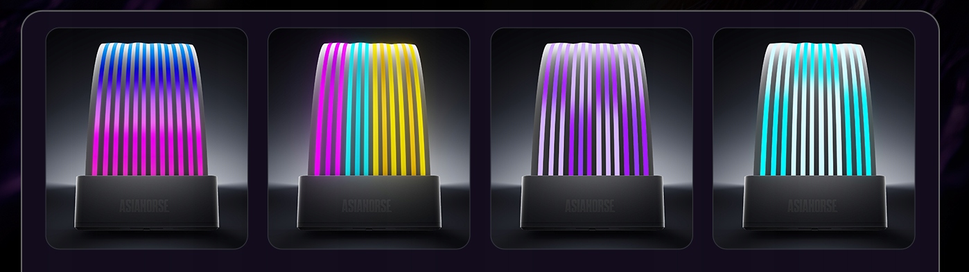 Wysoka jakość podświetlenia ARGB – 16,8 miliona kolorów