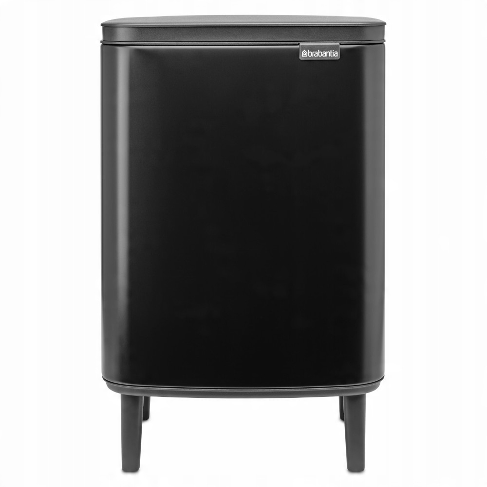 Brabantia BO Mülleimer HI 12 l Matt Black – Elegancja i funkcjonalność w Twoim domu