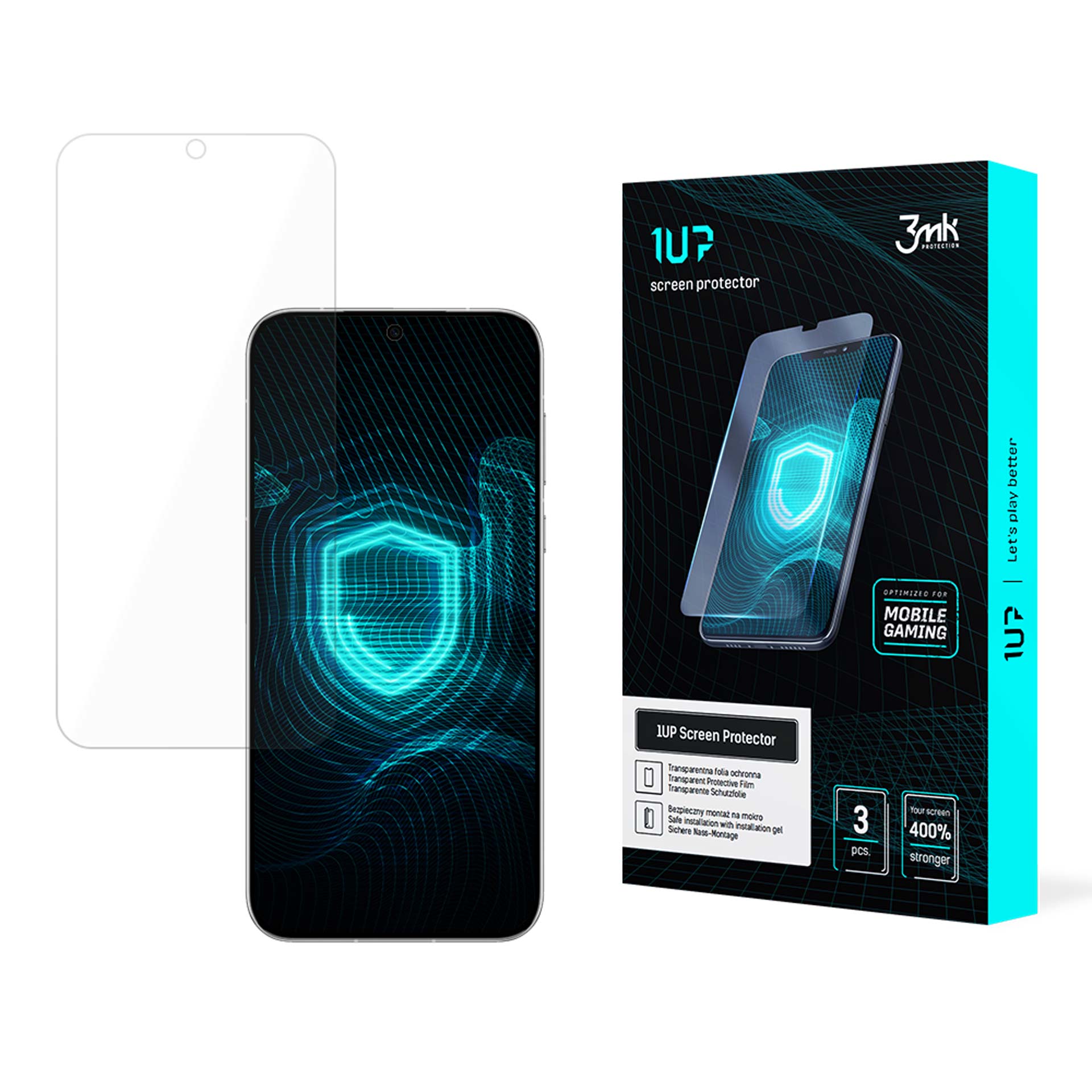HUAWEI PURA 70 PRO / 70 PRO+ - Ochrona ekranu 3mk 1UP dla graczy