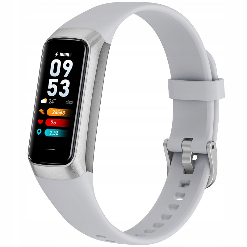 SmartWatch RNCF05 srebrny – Twój stylowy towarzysz na co dzień