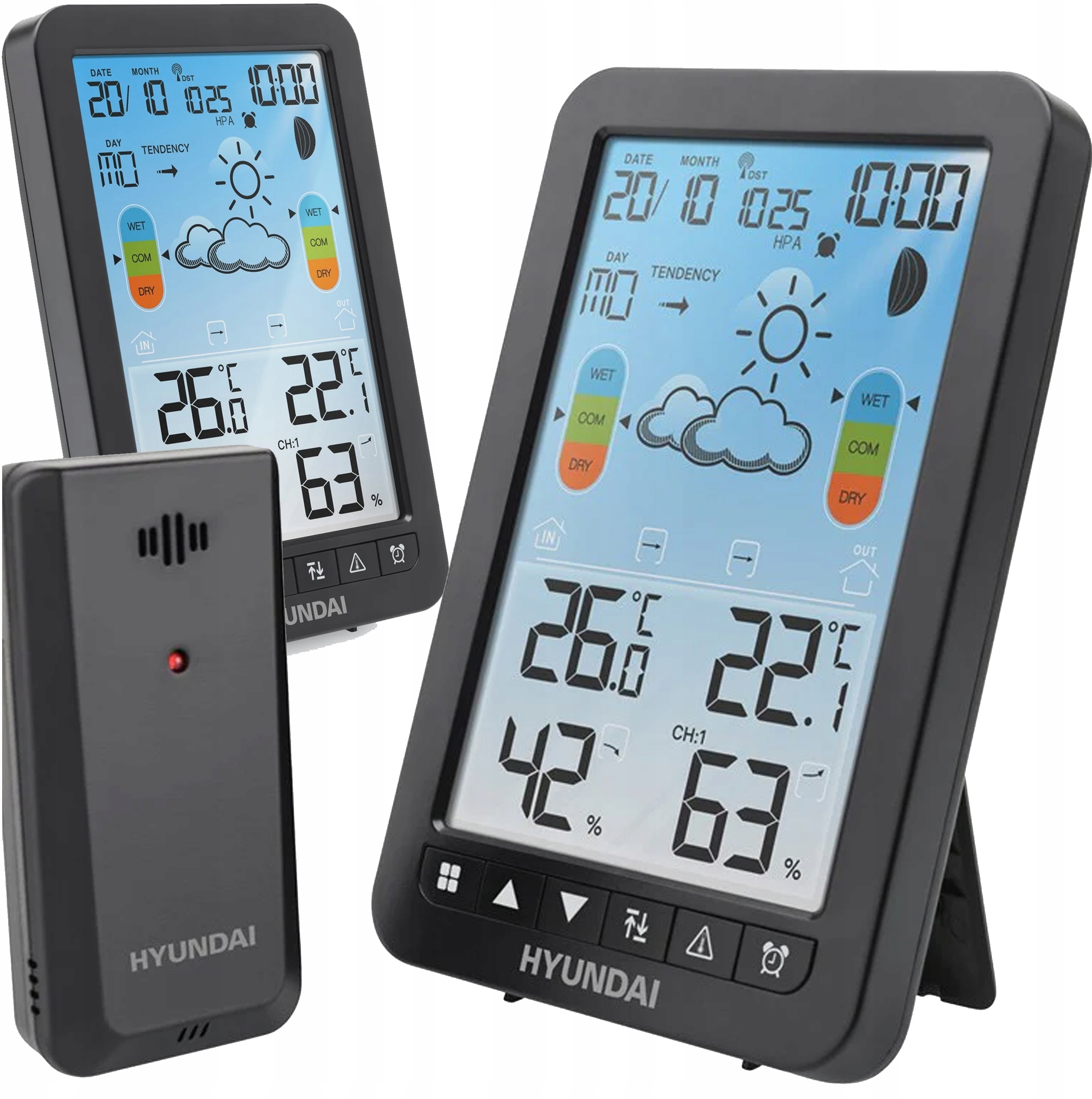 Monitorowanie temperatury i wilgotności – Wygodne i precyzyjne