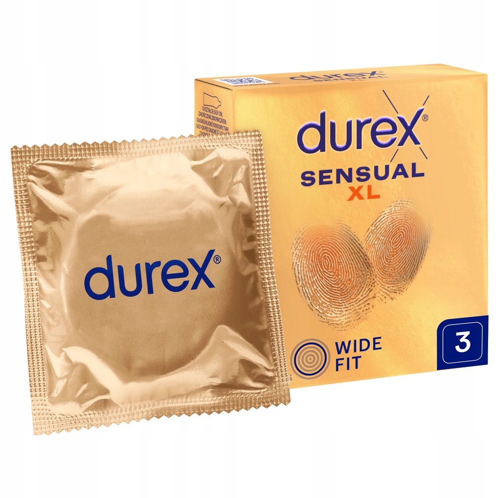 Durex Sensual XL Super Cienkie Prezerwatywy Powiększone – Komfort i bezpieczeństwo w intymnych chwilach