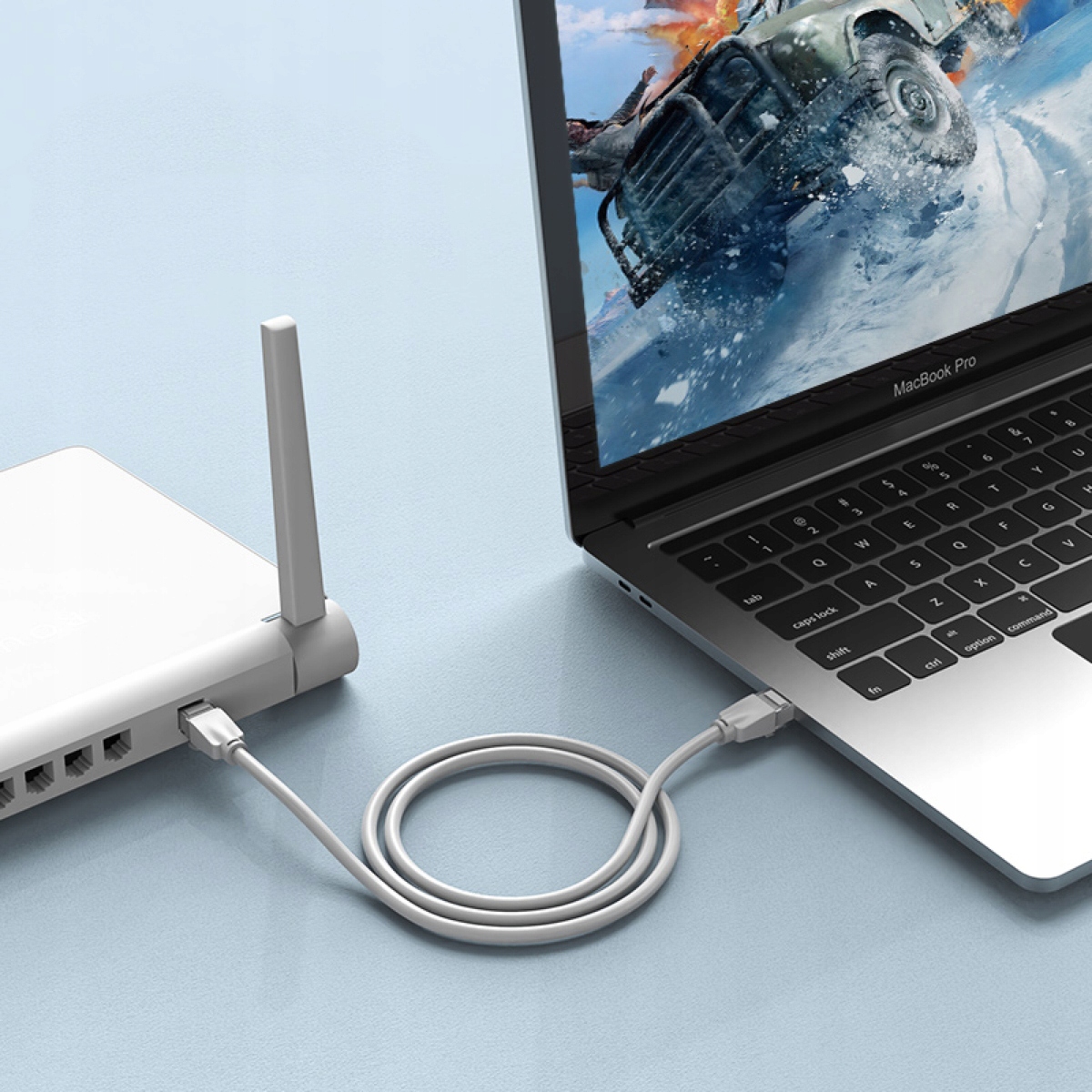 Kabel sieciowy Vention IBEHF Cat6 U/UTP 1 m – Szybkie połączenie internetowe