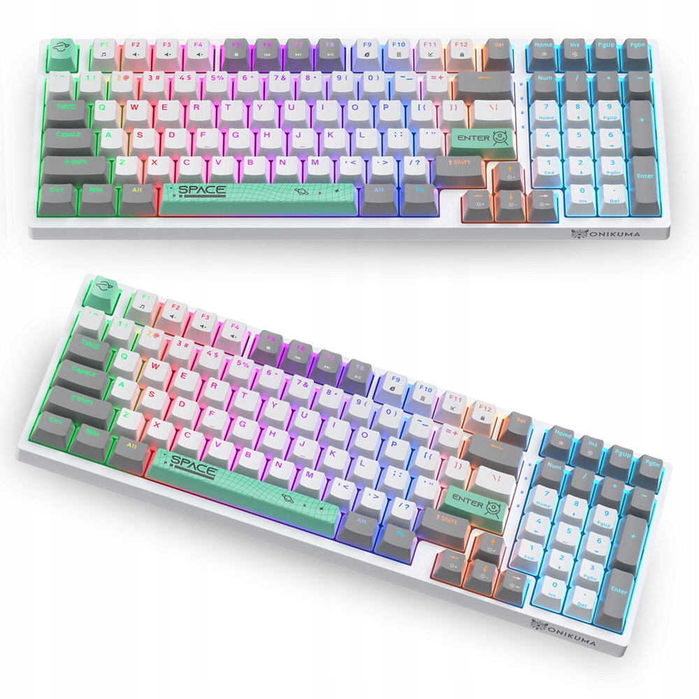 Klawiatura Onikuma G38 – Mechaniczna Klawiatura Gamingowa RGB