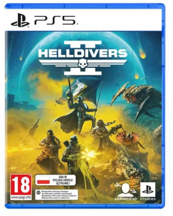 Gra PlayStation 5 Helldivers 2 – Wejdź do akcji w galaktycznej wojnie