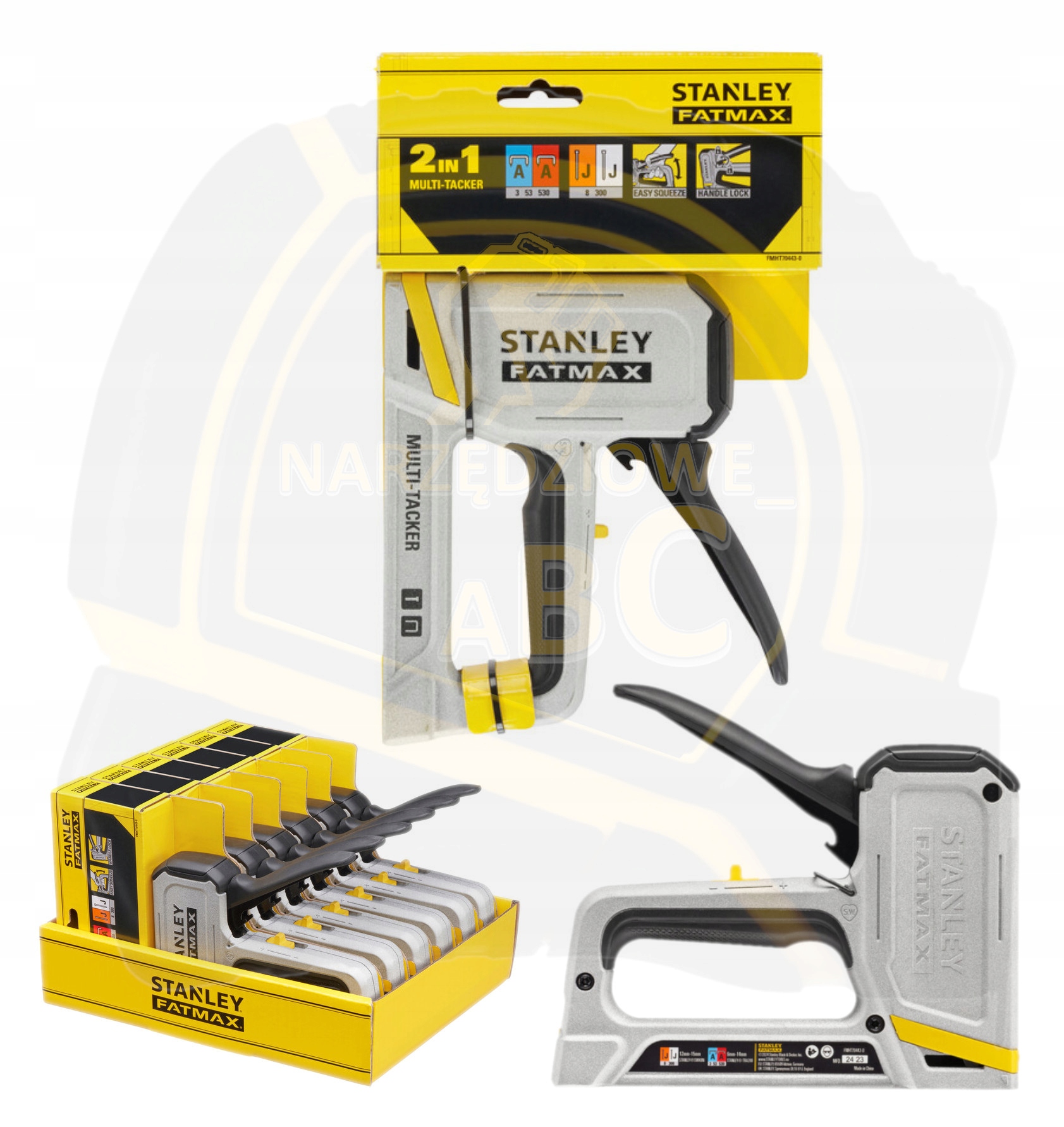 STANLEY Zszywacz FatMax AL Light Duty Typ A i gwoździe Typ J – Wszechstronność w Twoich rękach