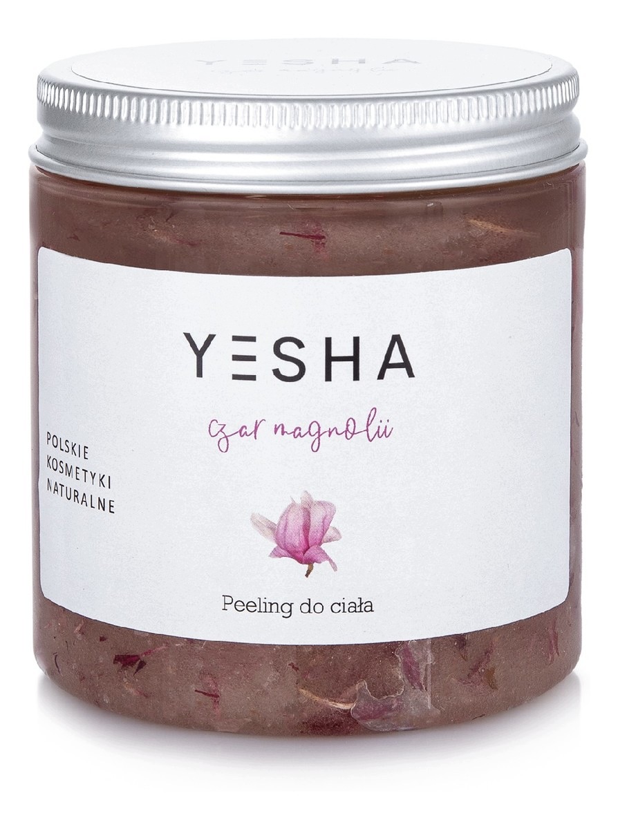 YESHA Peeling do ciała Czar Magnolii 250 ml – piękno w zasięgu ręki