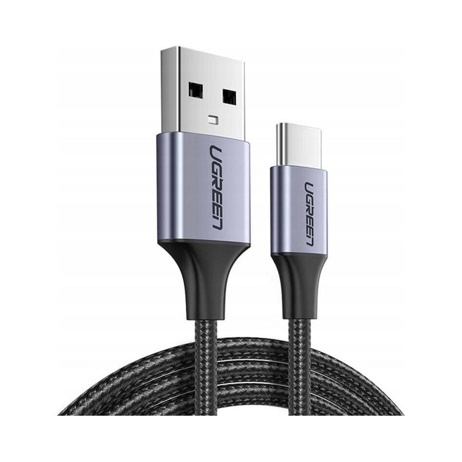 Kabel UGREEN USB-A - USB-C 2 m Czarny (60128B) – Wydajność i styl w jednym