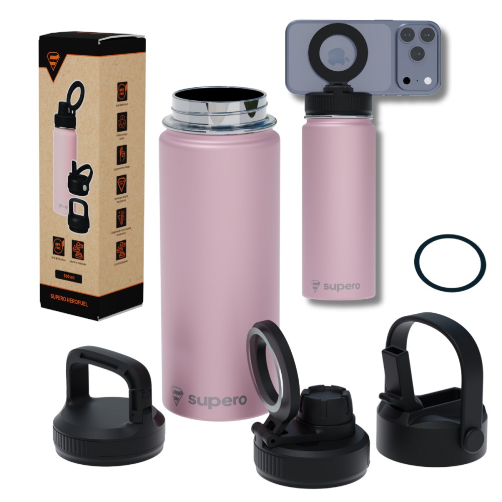Butelka termiczna Supero 500 ml – Idealny towarzysz na każdą okazję