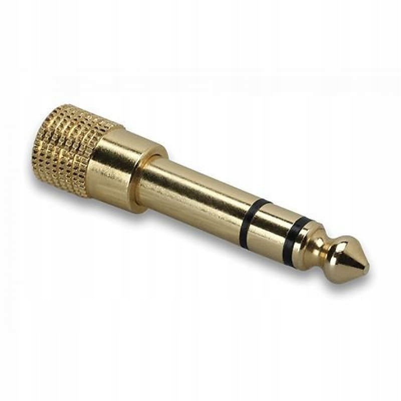 Hosa - Adapter słuchawkowy TRS 3.5 - wtyk TRS 6.35 – Idealne połączenie audio