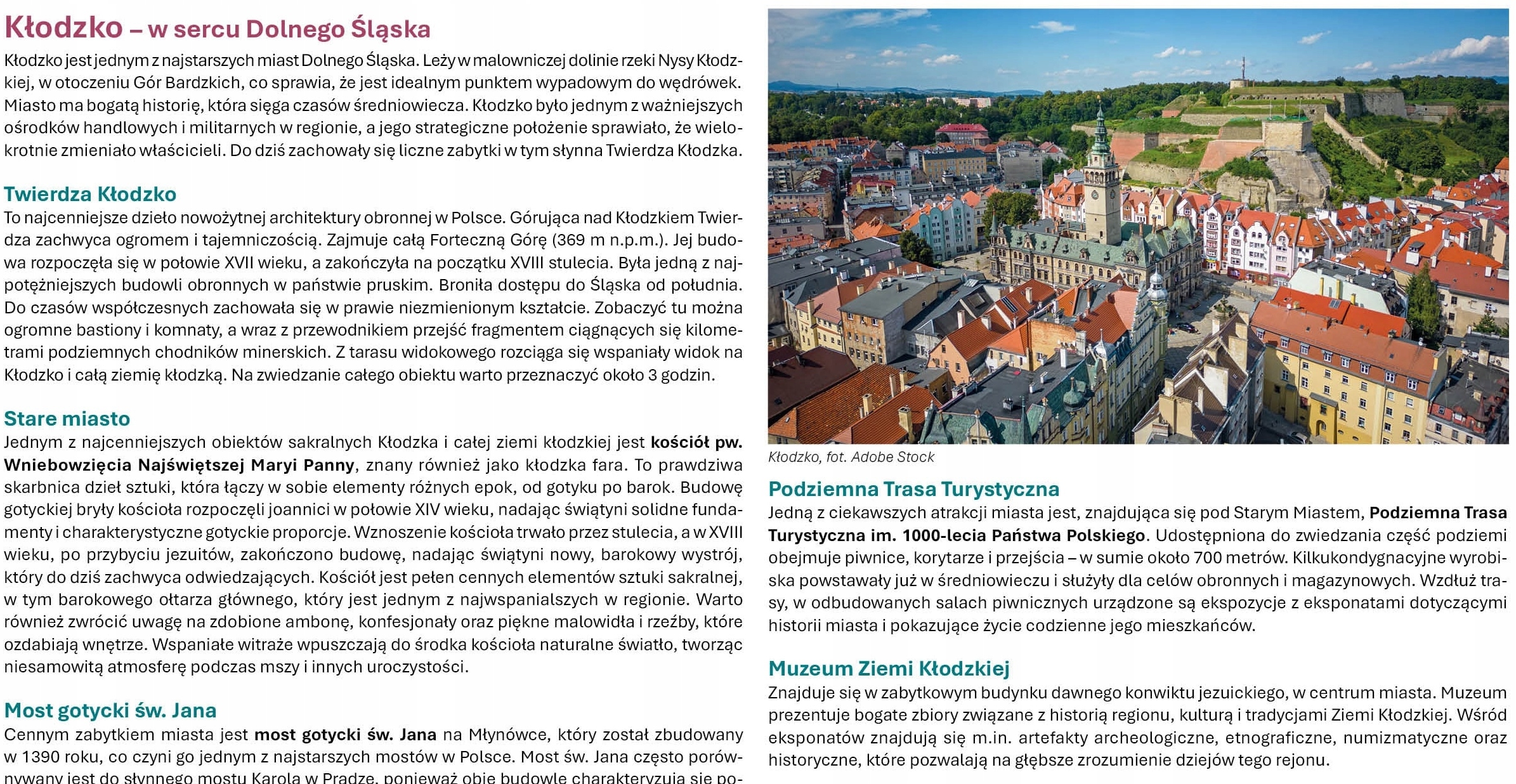 Osobliwości przyrodnicze i zabytki regionu