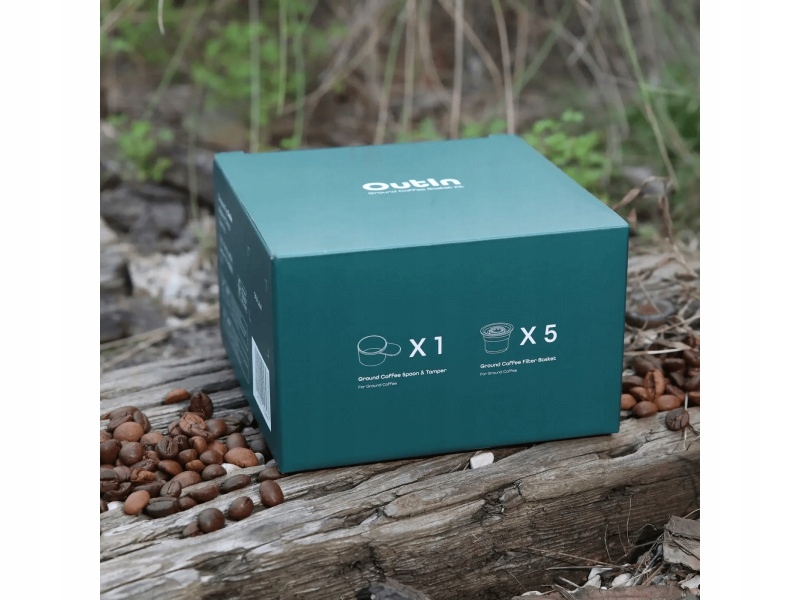 Wkład filtrujący Outin - Zestaw dodatkowych filtrów Filter Baskets Kit – Idealne rozwiązanie dla miłośników kawy