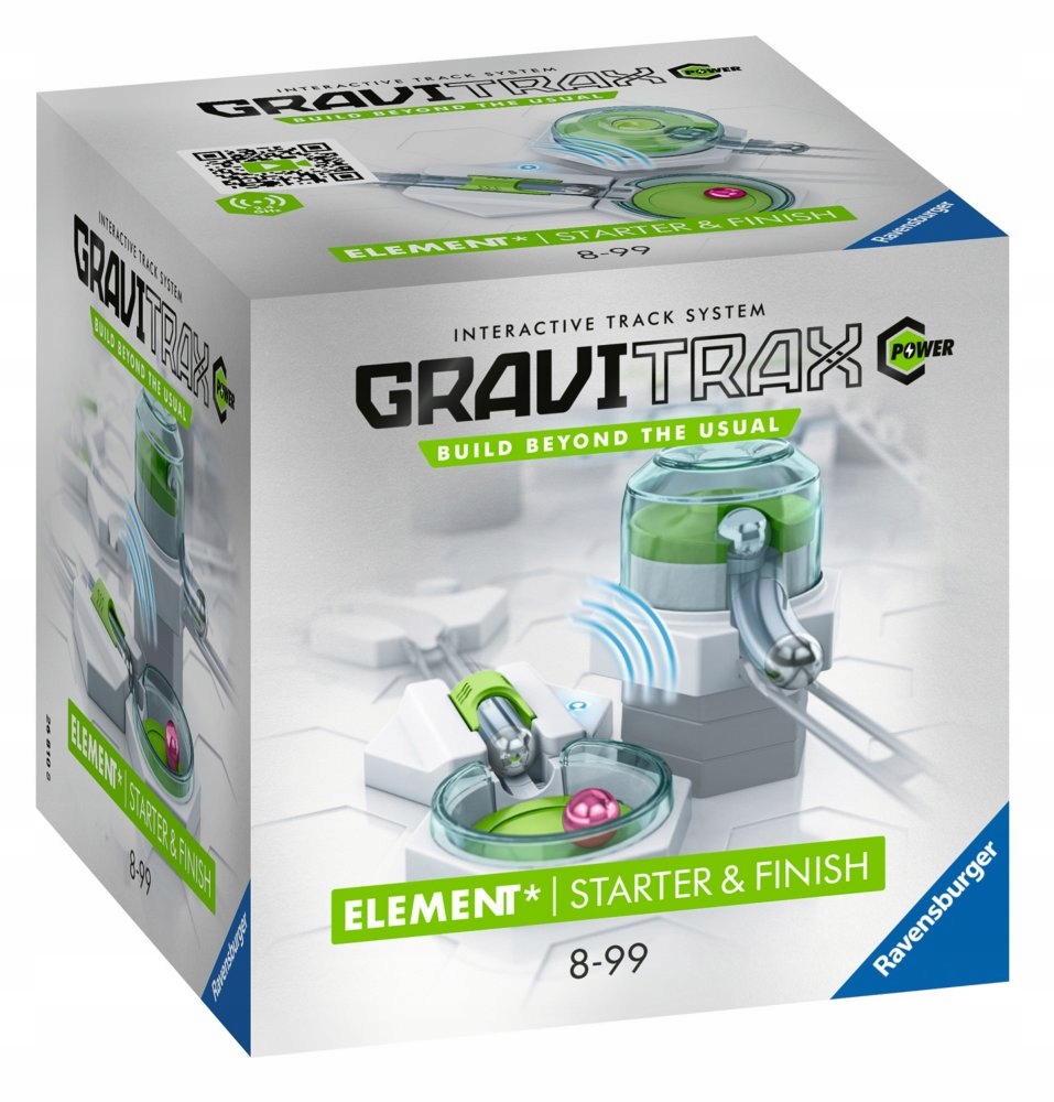 Ravensburger Zestaw Gravitrax Power Dodatek Start&Finish – Eksperymentuj z grawitacją!