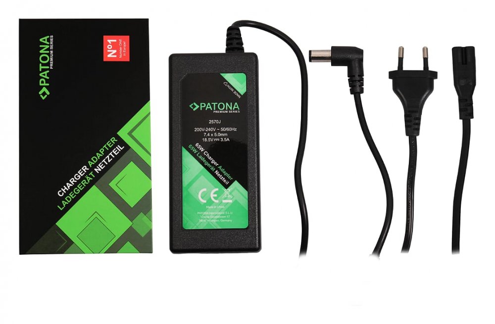 PATONA 2570 – Wydajna ładowarka do laptopów HP