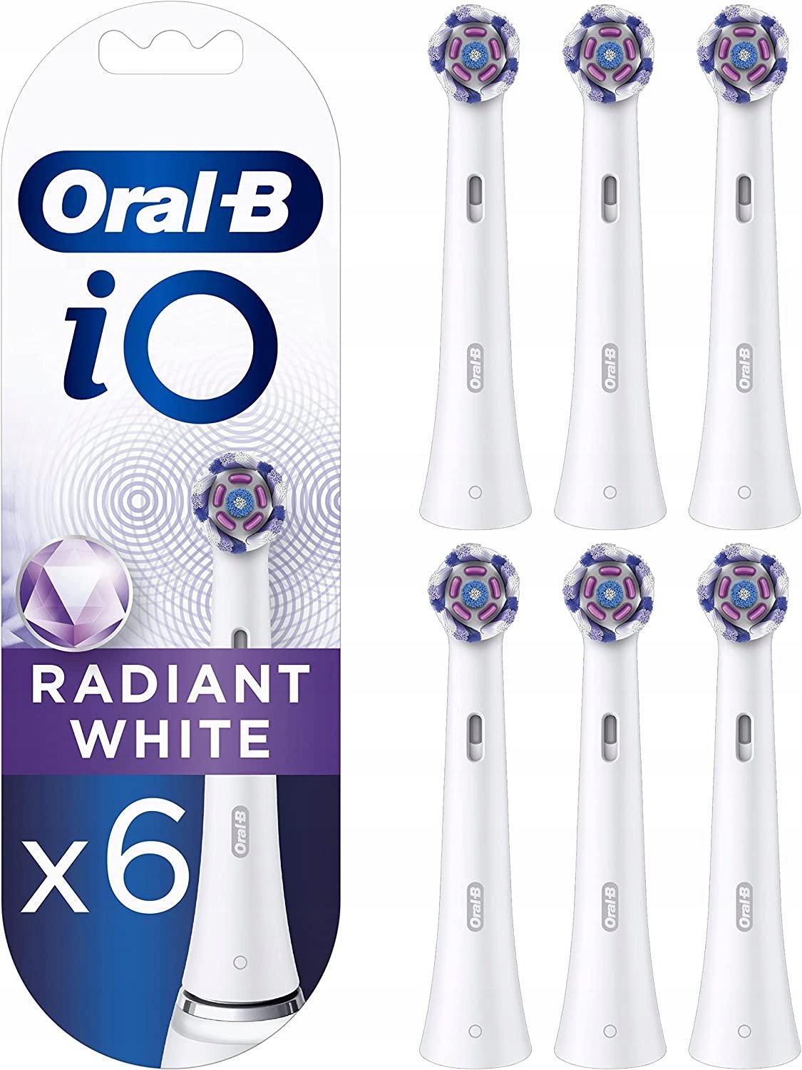 Kompatybilność z elektrycznymi szczoteczkami Oral-B iO