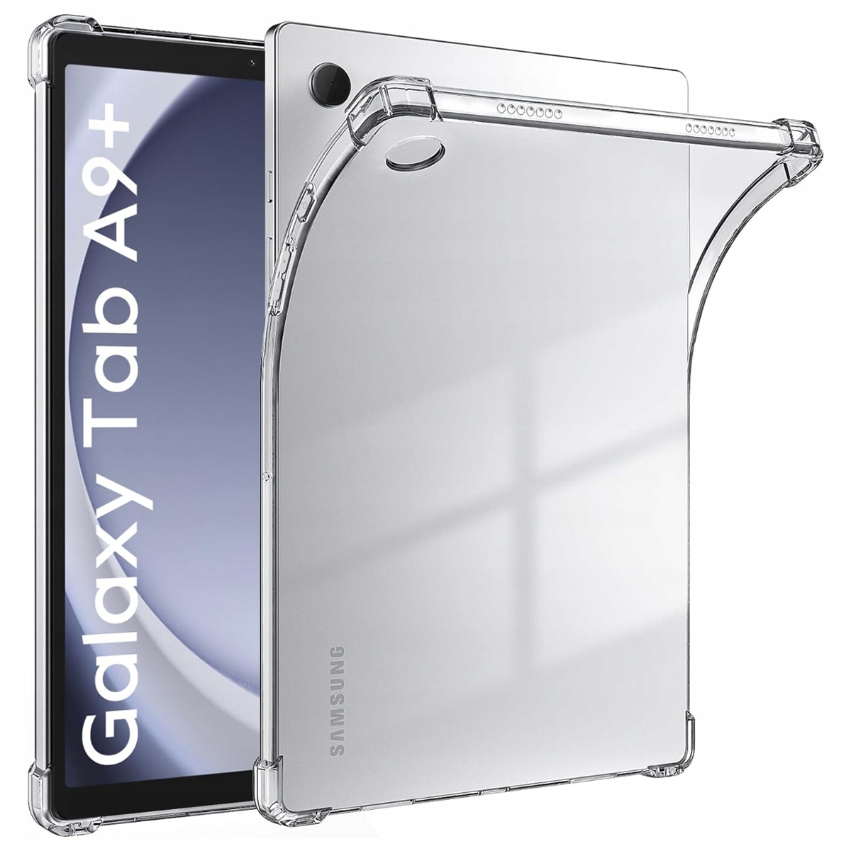 Etui silikonowe TPUCLEAR do Samsung Galaxy Tab A9+ Plus SM-X210 – Ochrona i styl w jednym