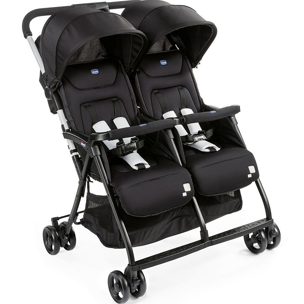 Wózek Chicco Ohlala Twin Black Night – Idealny wybór dla bliźniaków