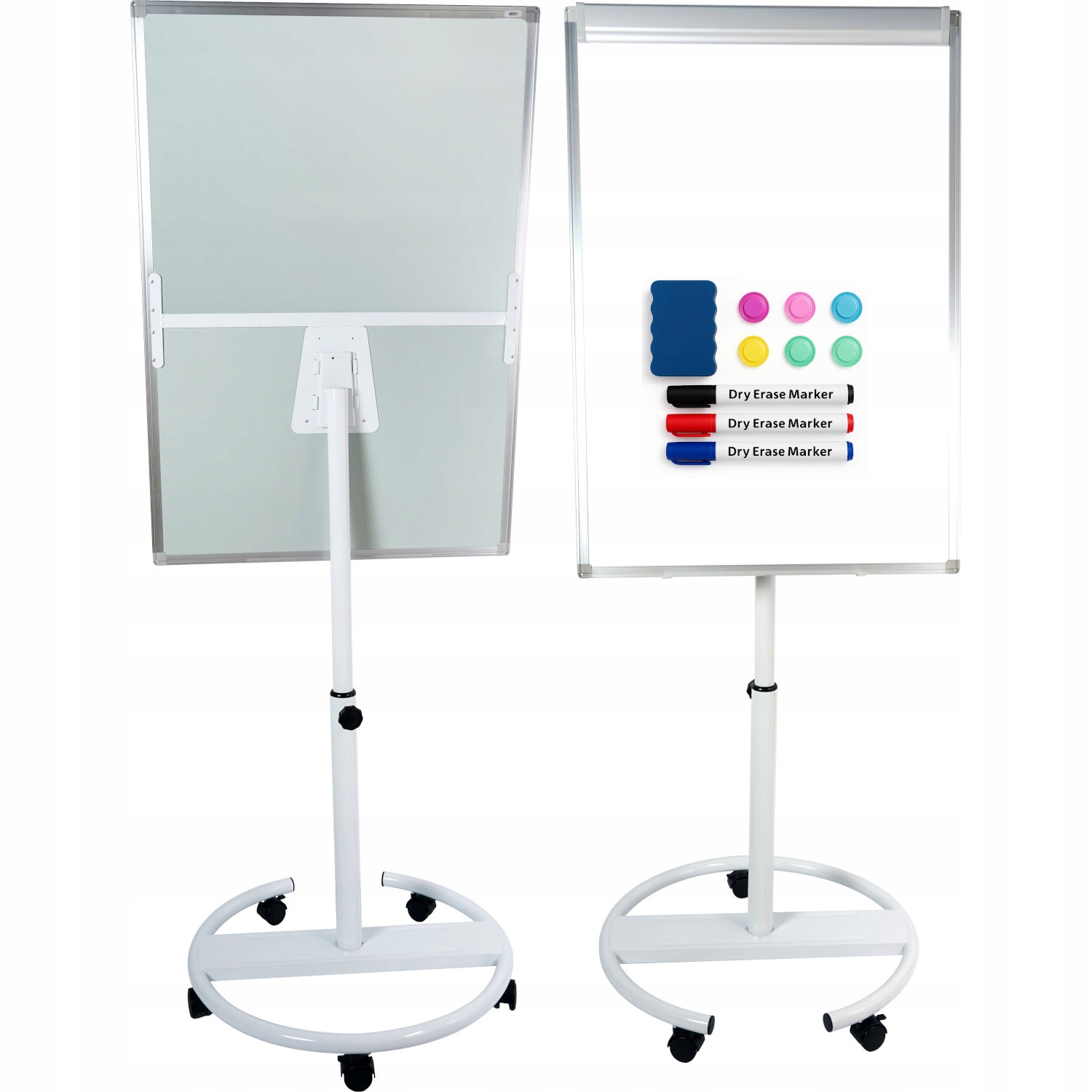 MOZOS TM71-WH TABLICA MAGNETYCZNA JEZDNA FLIPCHART 70x100CM – Idealne rozwiązanie do biura i domu