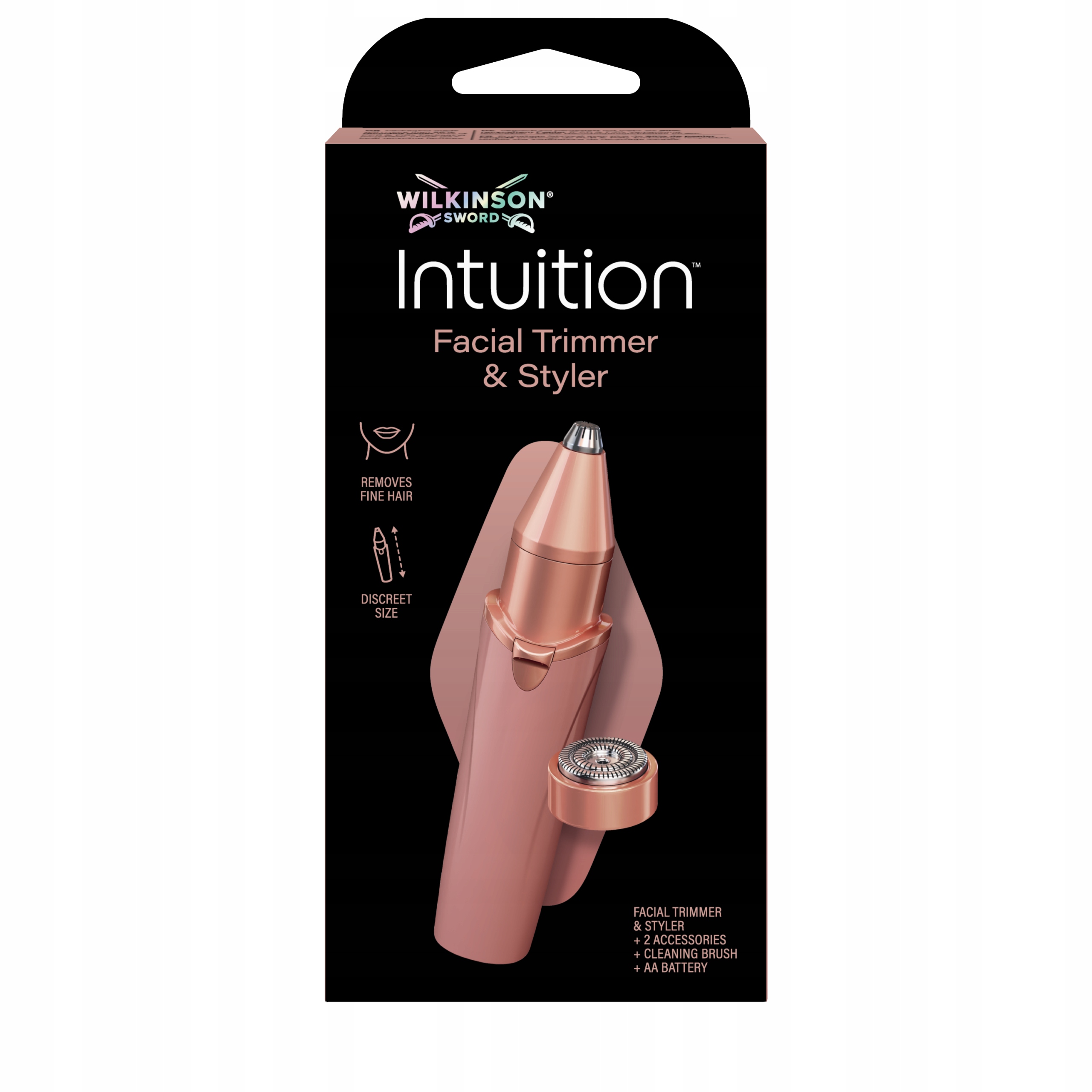 Wilkinson Sword Intuition Facial Trimmer & Styler – Idealny trymer do twarzy dla kobiet