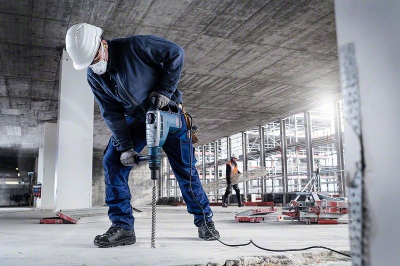 Współpraca z młotami udarowymi SDS Max