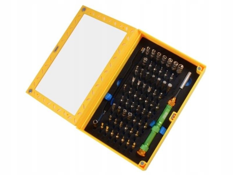 Zestaw Narzędzi Precyzyjnych, Śrubokręt, Wkrętak + Bity 63w1 BST – Niezbędne narzędzie do precyzyjnych napraw